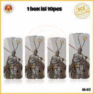 BCS - KA - A12 1 BOX CONTAINS 10 PCS TEMPERED GLASS monkey KING FOR ITEL A05S A100 A100 PRO A100C A2
