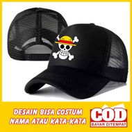 One Peace Mesh Trucker Hat One Piece Edition Viral Hat