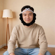 Furry Cartoon Character Head Mask Comfortable Fit Furry Face Mask Lightweight for Performance, Party