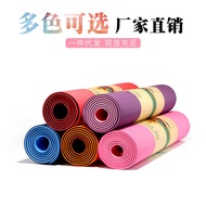 yoga map yoga block yoga mat Beginner TPE Yoga Mat 6mm Fitness Mat Tablet Support Yoga Mat Factory D