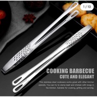 Korean BBQ Steak Clip 28 cm Stainless Steel Food Tong Barbecue Pasta/ Clamp Tool