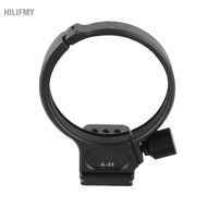 hilifmy JLwin JL-23 82mm Tripod Mount Ring with 80mm Quick Release Plate 1/4in & 3/8in Threaded Hole