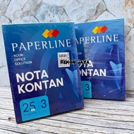 Cash Note 3PLY PAPERLINE LARGE B3/ PACK OF 10 BOOKS Large 3-Ply Cash Note/