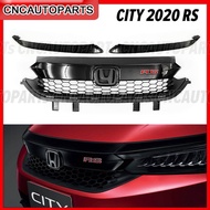 ชุดแต่ง HONDA CITY & HATCHBACK 2020 GN - ลิ้นหน้าซิ่ง สเกิร์ต ดิฟหลัง สีดำเงา