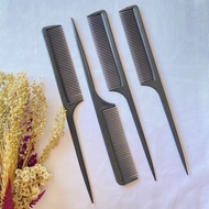 Long Hair Comb Sasak Hair Comb/ Hair Cutting Comb/ Salon Comb/ Pointed Comb/