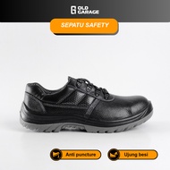 Men's Low Cut Cowhide Safety Shoes 611