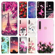 Samsung Galaxy A9 A 9 2018 Soft TPU Pattern Cover Casing Samsung A9 2018 A920 A920F 6.3 inch Protect