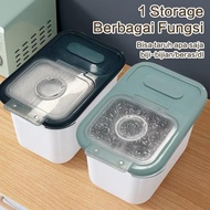 RICE DISPENSER RICE STORAGE PLACE ANTI-FLEA RICE BUCKET 7.5KG