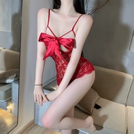 Sexy Lingerie Wholesale Free Off Sexy Pure Desire Small Chest Plus Size Uniform Generation Hot Girl Beauty Back Open-End Pajamas Temptation