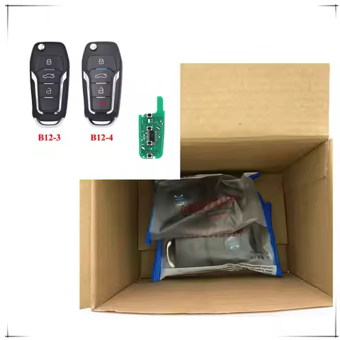 2PCS KEYDIY B12-3 B12-4 Universal KD Remote for KD-X2 KD900 Mini KD Car Key Remote Fit More than 200