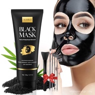 YLNALOheadRemoverMaskKit,CharcoalPeelOffFacialMaskwithBrushandPimpleExtractors,DeepforFaceNoseheadPo