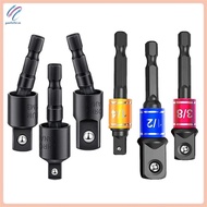 [yanfeifei.vn] Drill Adaptor Set Drill Adaptor Impact Grade Socket Adapter Hexagonal to Square Socke