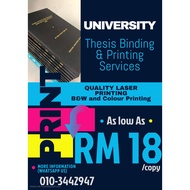 University Thesis Binding and Printing Services