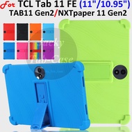 For TCL TAB 11 FE /Nxtpaper 11 Gen2 10.95" TAB11 Soft Silicone Shockproof Case 9166G 9466X 9465X 946