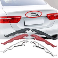 3D METAL Car Styling Leopard Body Fender Sticker Rear Trunk Emblem Decoration for Jaguar XE XF XJ F-
