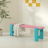 Dopamine Color Chairs & Benches Set: Vibrant Dining Chairs, Long Bench, Entryway Shoe Bench, and Col