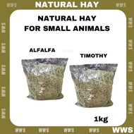 Natural Hay Dust Free Premium Filtered Timothy / Alfalfa Natural Imported Hay # For Small Animals # 