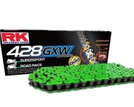 XW-RING 428GXW * NEON GREEN * RK TAGASAGO  SPROCKET CHAIN 428H 132H 132J
