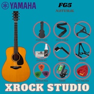 Yamaha Red Label FG5 Acoustic Guitar with Hardcase MADE IN JAPAN - Natural ( FG-5 )