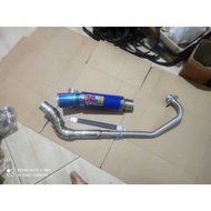 SUZUKI NLK 32MM EXHAUST CARBON EXSAGON LC135/Y15/Y15ZR/RS150SUZUKI RAIDER150