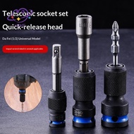 [mayhome] 3pcs Impact Hex Converter, 1/2 3/8 1/4-INCH Drive Female To 1/4-Inch Hex Adapter, Impact W