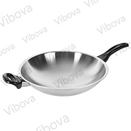 Zebra Vitalux Series 3 Ply Wok 34cm Round Bottom