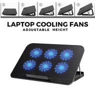 6 Fans Laptop Cooler l Cooling Fan Laptop | USB Fan Laptop l Laptop Cooling Accessories | Laptop Fan