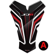 Motorcycle FOR YAMAHA XJ6 XJ6S XJ6N XJ6R Tankpad Sticker Fishbone 3D Tank Pad Stickers Oil Gas Prote