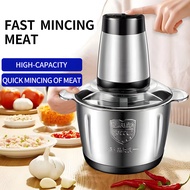 Speedy Food Chopper Meat Grinder Chopper Electric Stainless Steel Blender 4 Blades Meat Grinder ​with Turbo Cutter 3L large capacity