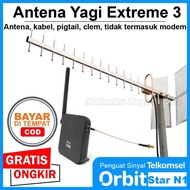 Kilat Antena Modem Telkomsel Orbit Star N1 | Penguat Sinyal Yagi
