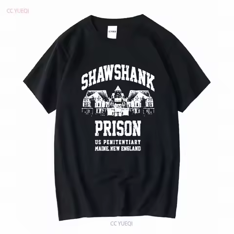 Shawshank Redemption T Shirt prision jail penitentiary rita hayworth stephen king movie tee All Size