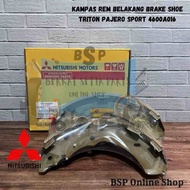 REAR BRAKE PADS BRAKE SHOE TRITON PAJERO SPORT 4600A106 / 4600A016