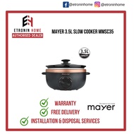 Mayer 3.5L Slow Cooker MMSC35
