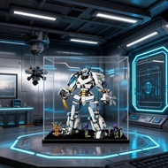 Clear Storage Cover Box 透明收纳保护盒 Kotak Simpanan Telus For Mainan Lego For Lego 71738 Zane Titan Mech 
