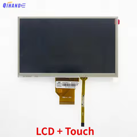 7inch LCD Screen 7DD1+1 FPC AT070TN90 V.1 AT070TN92 V.X Car Radio LCD Digitech QC-1936 Oscilloscope 