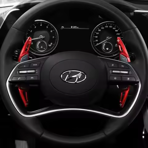 Shifter Paddle For Hyundai The New Grandeur Hybrid Staria Highlander 2020 2021 2022 Car Steering Whe
