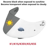【Special price】Photochromic Visor for AGV K5 K5S K5-S K3SV K3-SV K1 Helmet Glasses Screen Shield Win