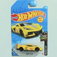 HW HOT WHEELS CORVETTE C8 R C8.R C8R YELLOW 2021 RACEHW FTOY79DAY