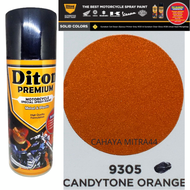 Pilox Diton Premium Candy Tone Orange 9305 400cc Cat Semprot Orange Transparan Glossy