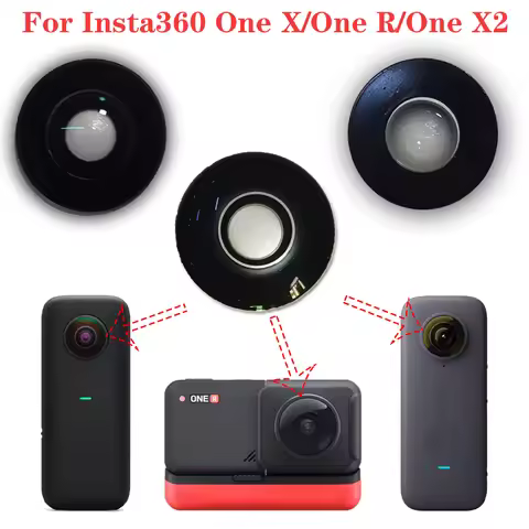 For Insta360 Replacement Front Glass Lens Camera for Insta360 One X One R One RS One RS Twin Edition