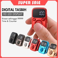 Zehco Digital Tasbih Zikir Ring LED Display USB Rechargeable Tally Counter Tasbih Zikir Digital Ziki