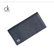 Calvin Klein CK皮夾 長夾 經典黑色