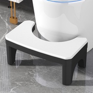 11🐱‍🐉Toilet Seat Household Thickened Squatting Stool Potty Chair Artifact Toilet Toilet Toilet Stool Ottoman Pedal Child
