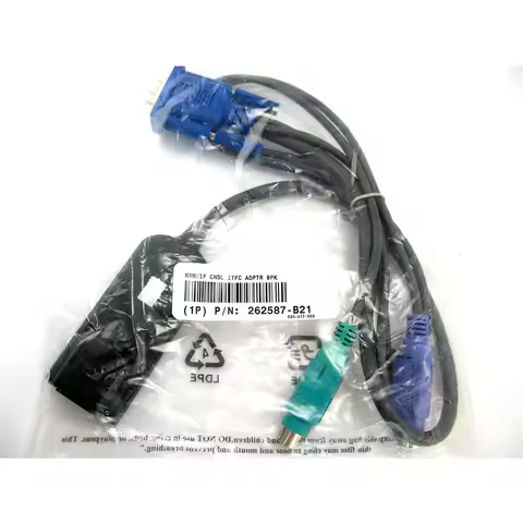 For HP KVM/IP PS/2 VGA RJ45 Console Adapter 262587-B21 CAT5