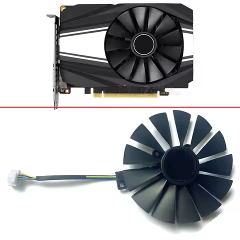 Cooling Fan For ASUS PH-GTX 1660Ti GTX 1660 PH-GTX 1660S PH-RTX 2060-6G FDC10U12D9-C PLD10010B12HH 6
