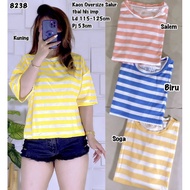 8238 Oversized Striped T-shirt hls