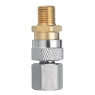 1/8 BSPP Coupler Six-ball Locking Mechanism Micro-hole Hose Compatible