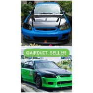 Custom Headlamp Airduct Custom Lampu kereta Honda Ek99