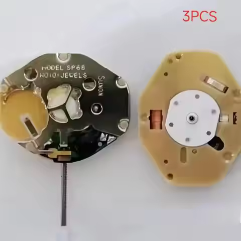 1/3/5Pcs Sweep Movement New SP68 Second /Continuous Second Movement 3-Hand No-Date Quartz Movement W
