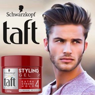 Schwarzkopf Taft Styling Gel Extra Strong Hold 24Hr Hold All Styles 250g ผลิตภัณฑ์จัดแต่งทรงผมสูตรพิเศษเพื่อผมอยู่ทรงเป็นธรรมชาติตลอดวันสินค้านำเข้าจากต่างประเทศ